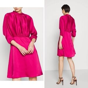 Rebecca Minkoff WHITNEY DRESS Kjole - fuschia Sz 12 Office Resort Party Work NEW